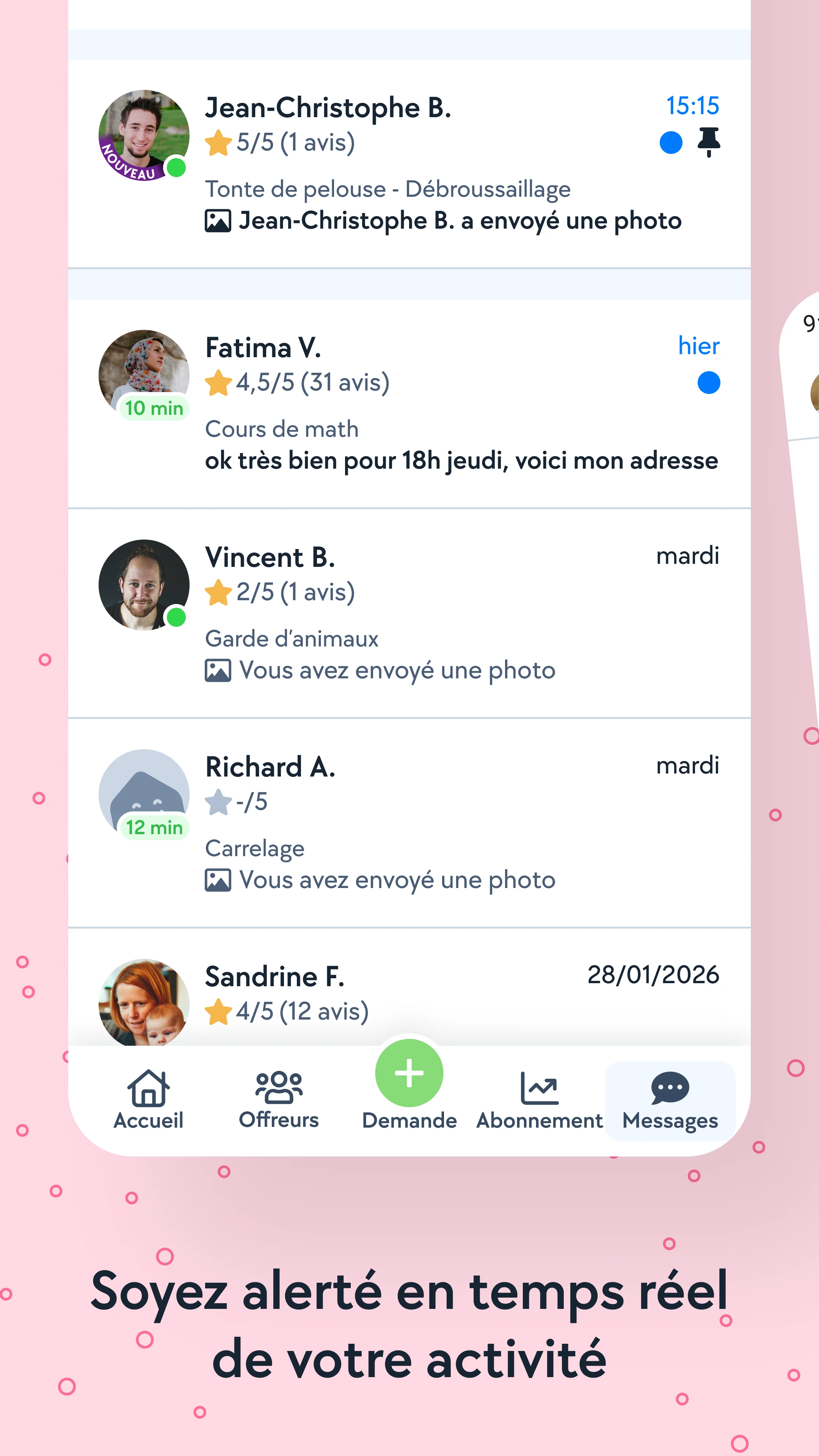AlloVoisins screenshot