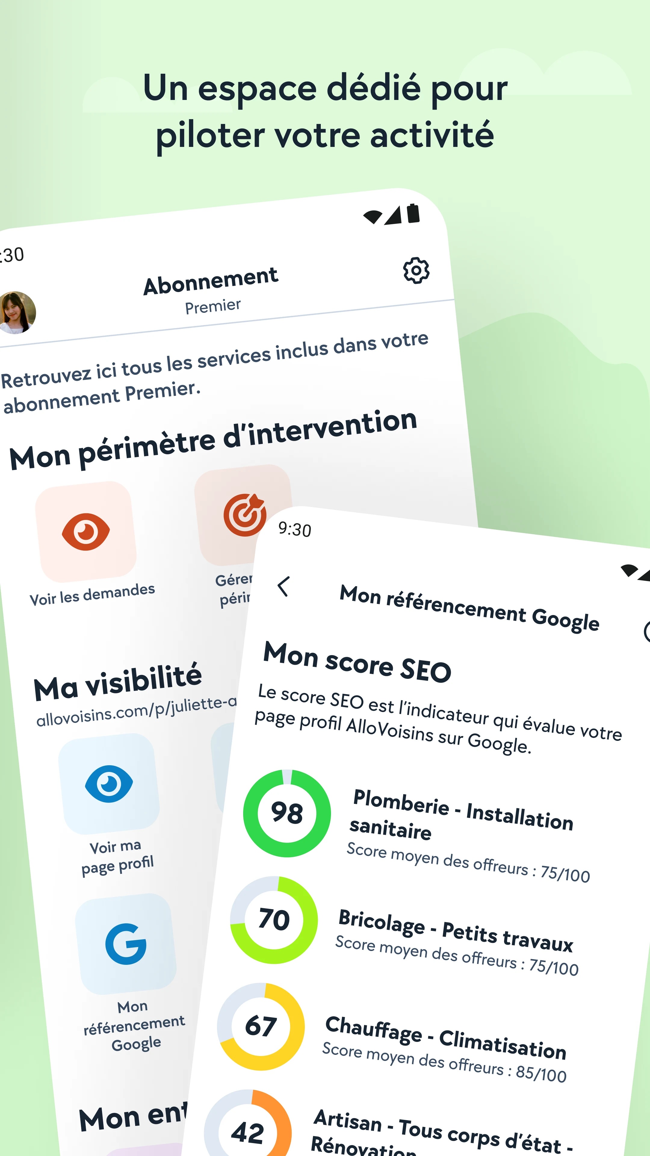 AlloVoisins screenshot