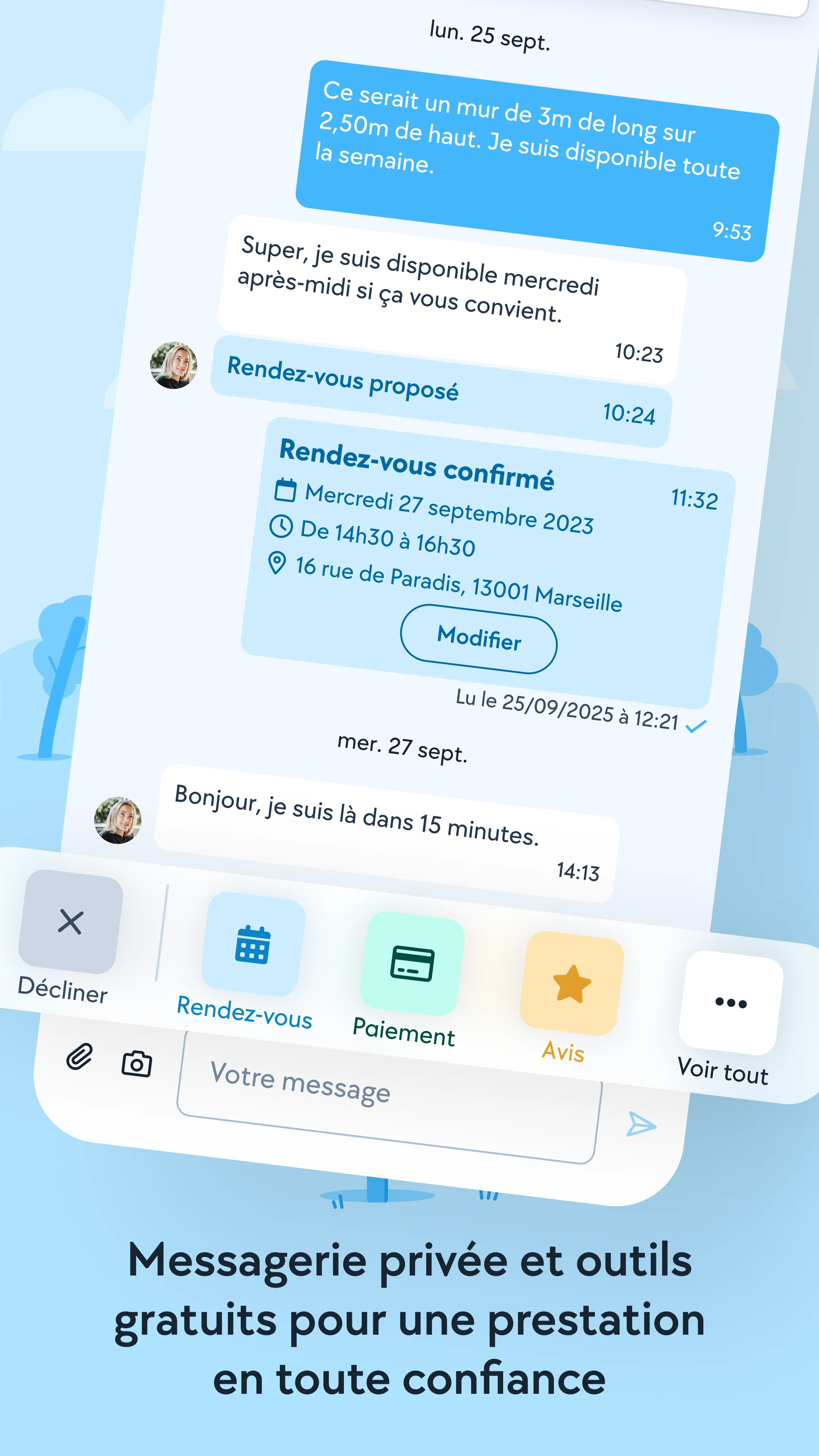 AlloVoisins screenshot